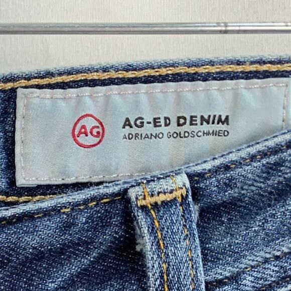 AG Adriano Goldschmied The Graduate Tailored Leg Jeans AG-ED Denim sz 32 - Picture 4 of 9